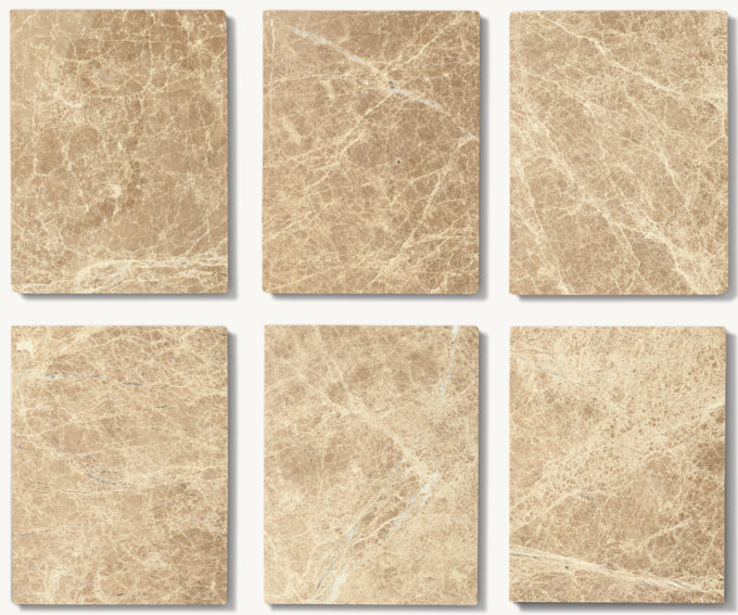 Mulholland Stone Rectangular Pedestal Dining Table