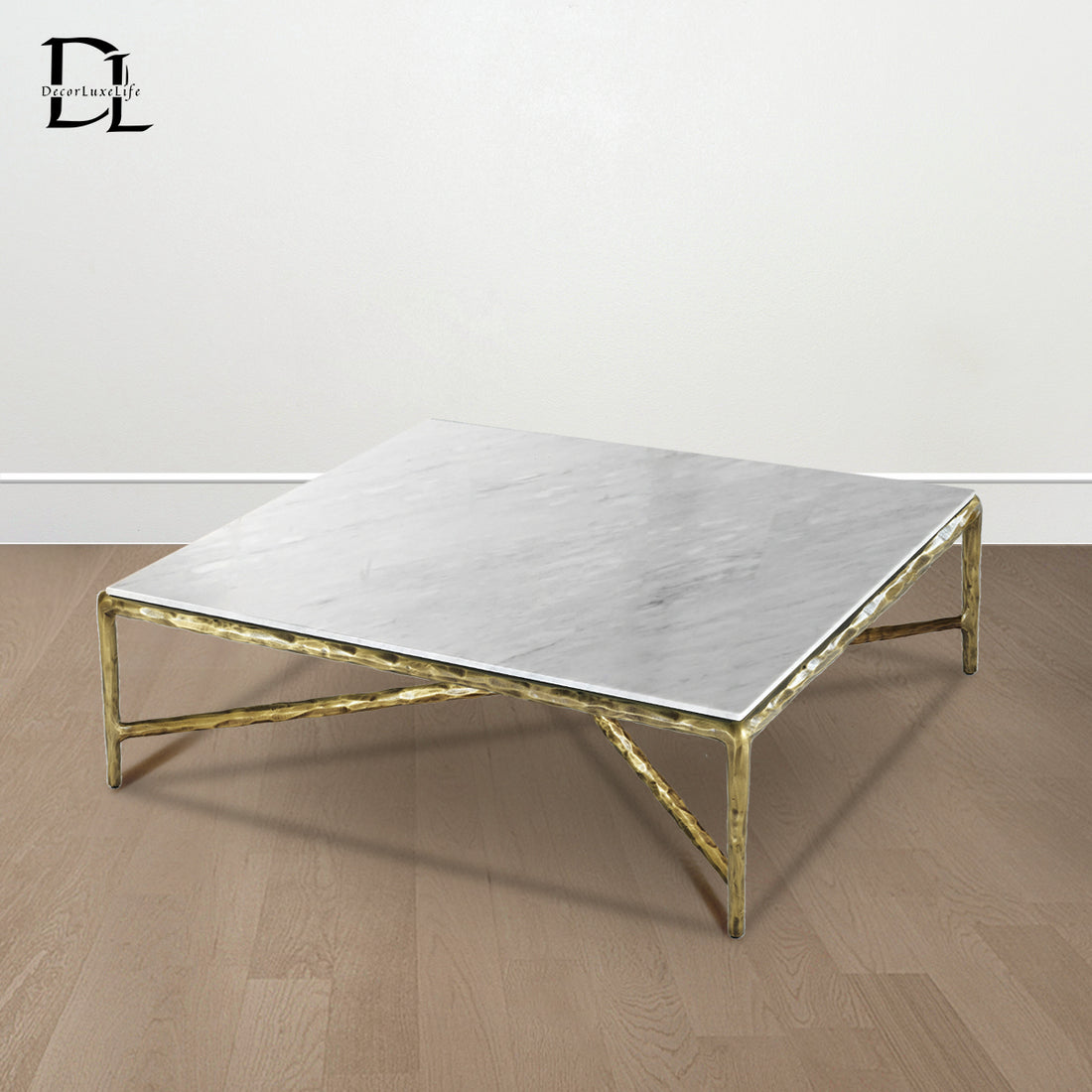 Thaddeus Marble Square Coffee Table 36" 48" 60"
