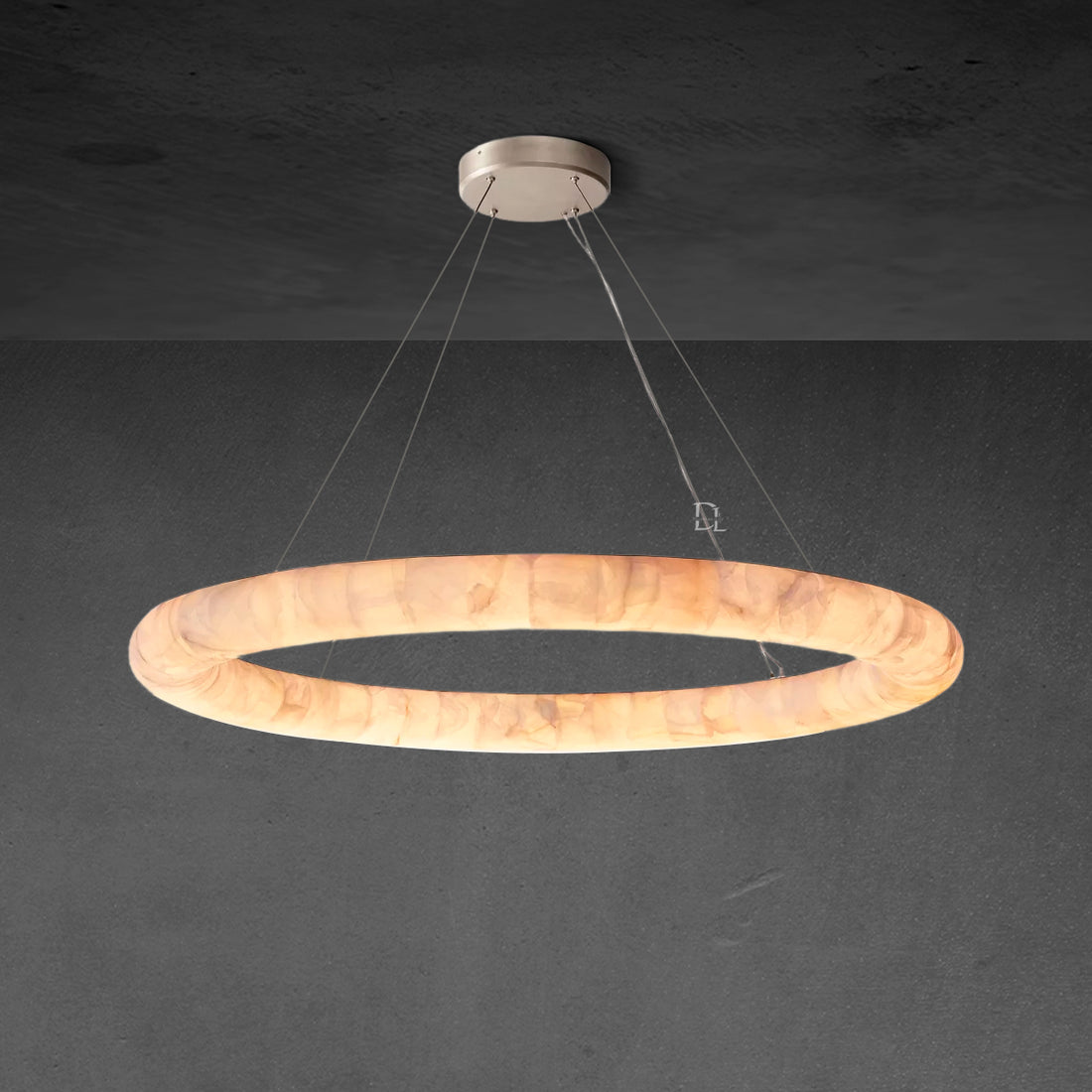 Rivage Lisse Round Chandelier 61"