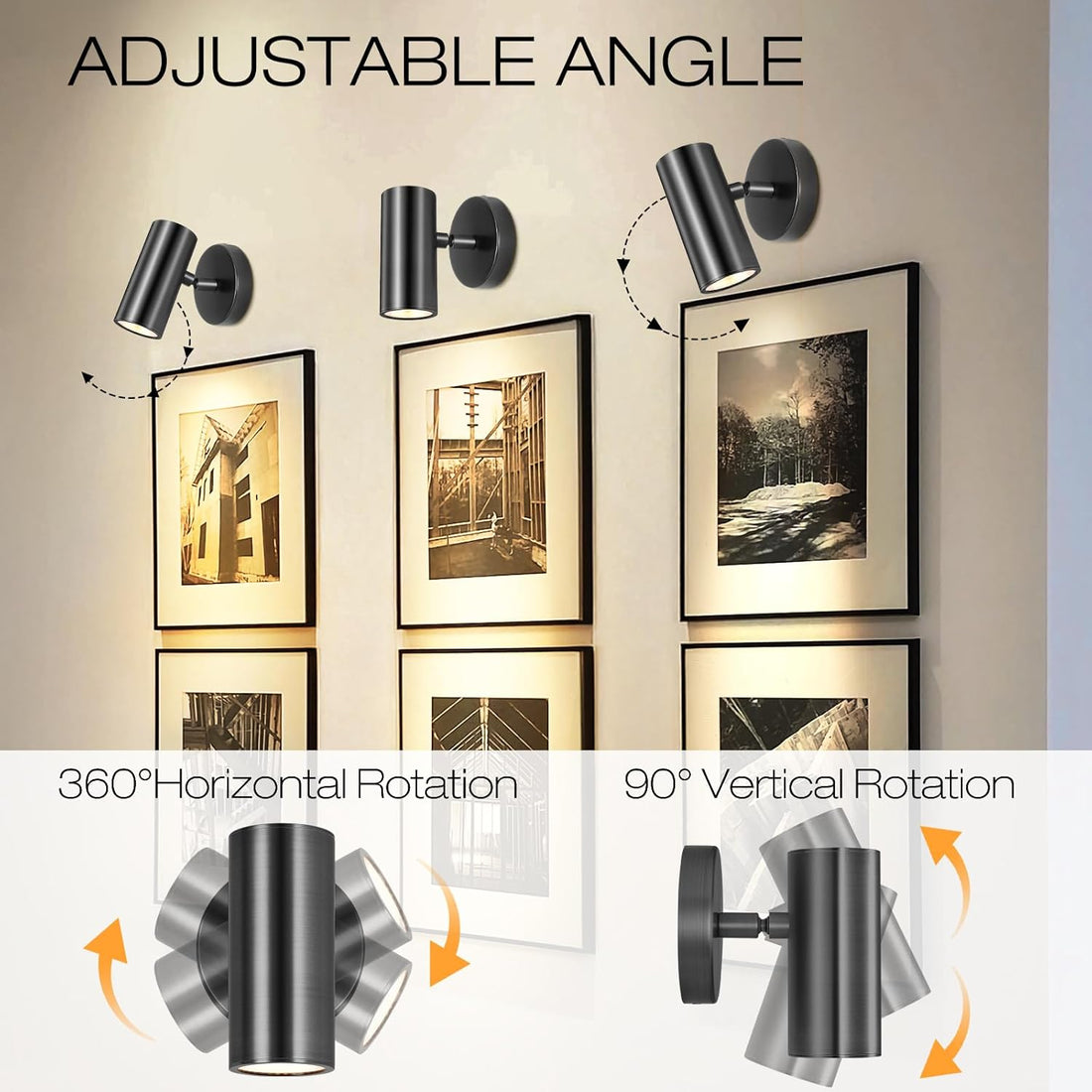 PIOUTNF Modern Cylinder Wall Sconce