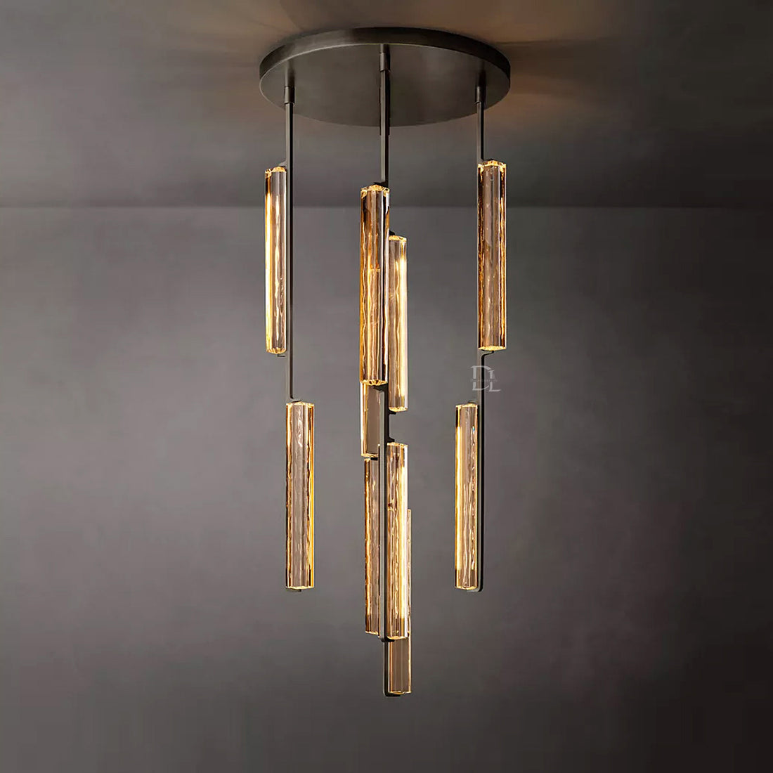 Audobon Crystal Round Chandelier 24"