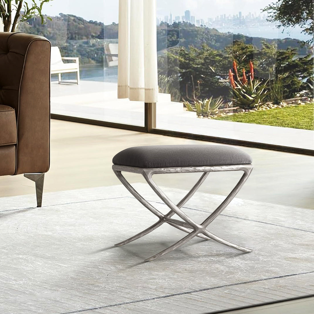 Thaddeus X-base Stool
