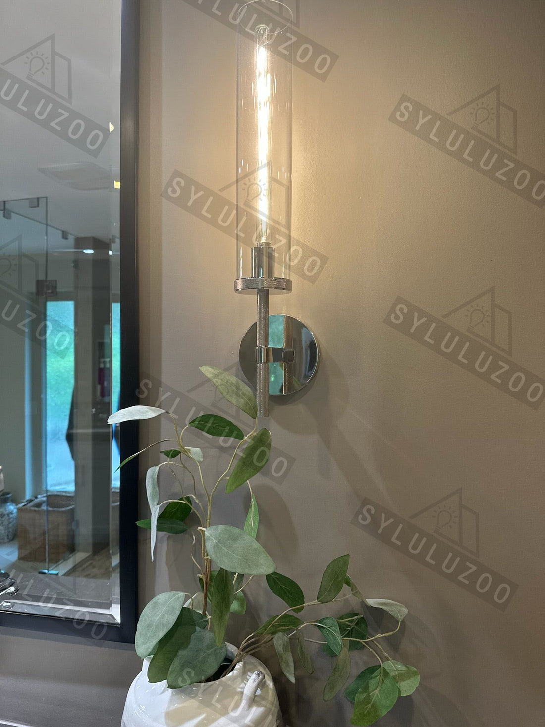 Lambethy Knurled Grand Wall Sconce 19"H