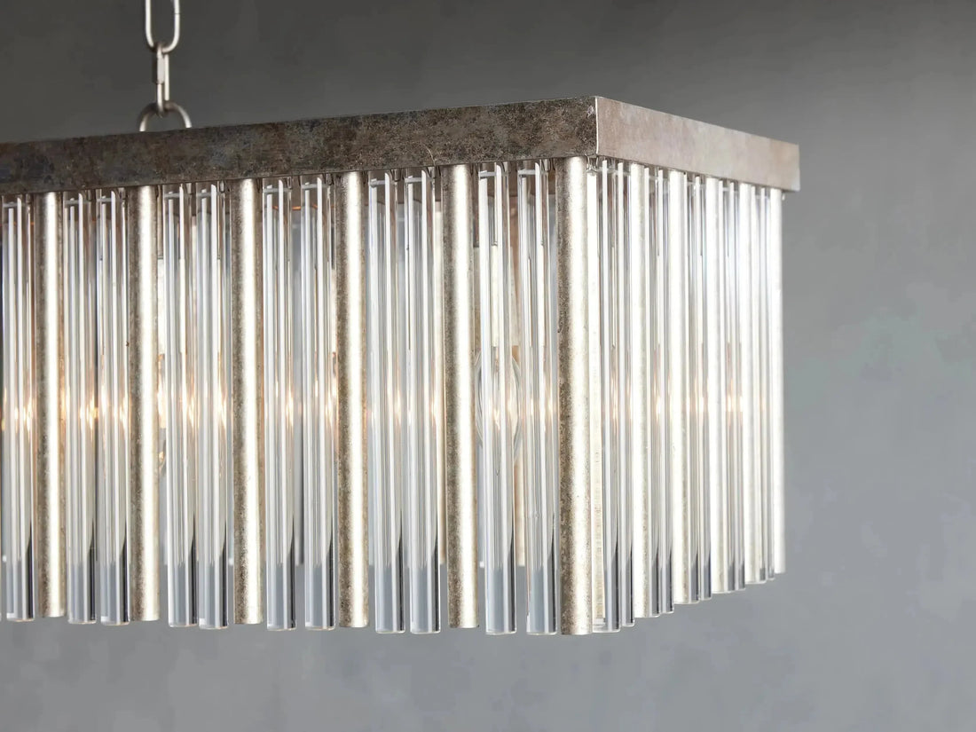 Anlucia Rectangular Chandelier 56"