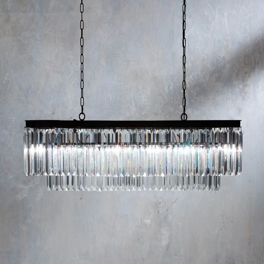 Lierand Tiered Rectangular Chandelier