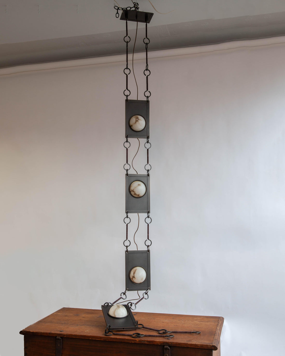 Alabaster Mina Drop Chandelier