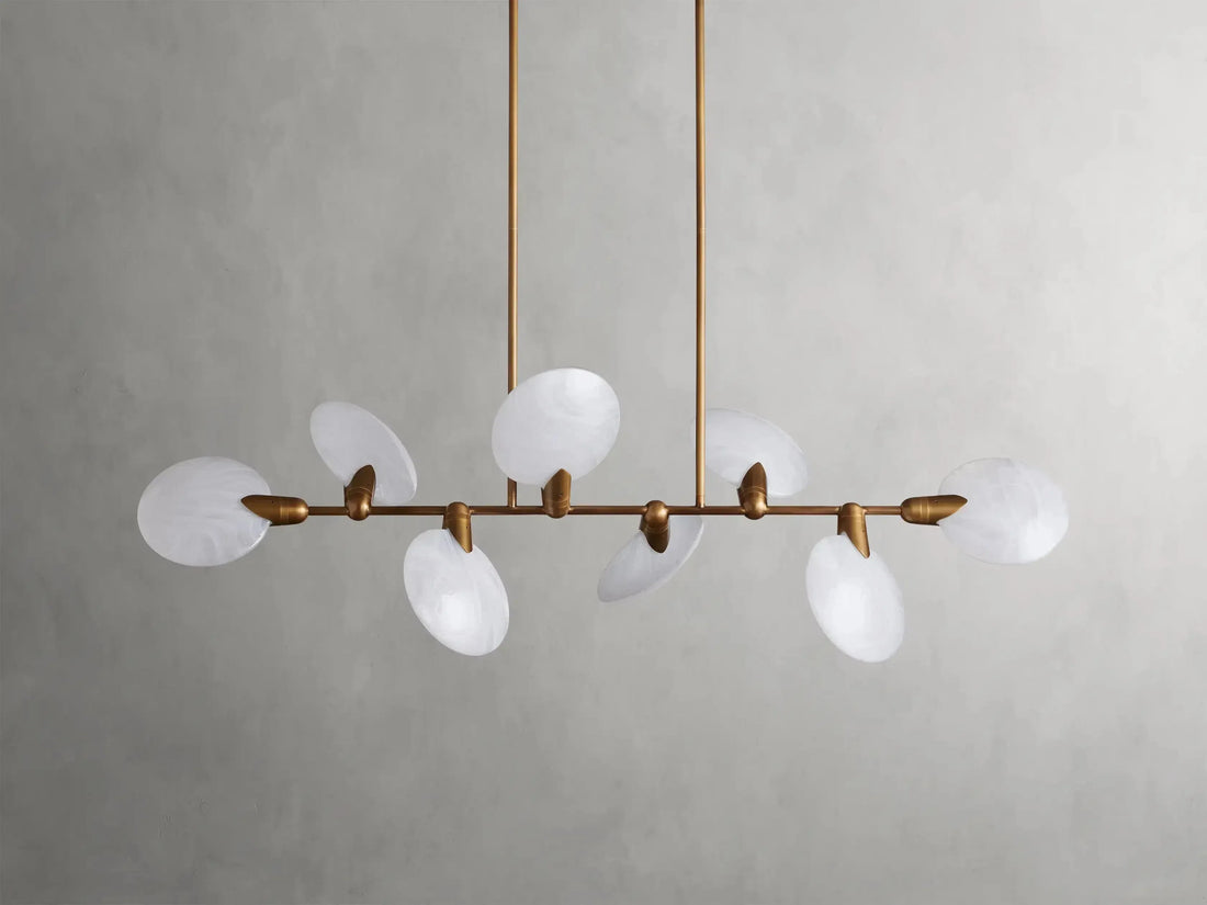 Leafloor Linear Chandelier 62''74''