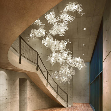 Beyond Illumination: The Ginkgo Leaf Lighting Collection as Sculptural Art