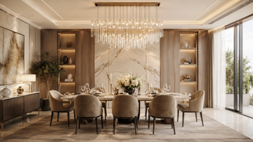 Dining Room Chandelier Size Guide: How to Choose the Right Scale