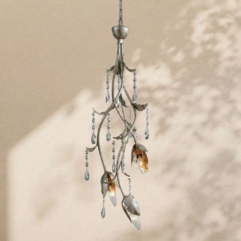 Gothic Viticcio Pendant 28- Silver