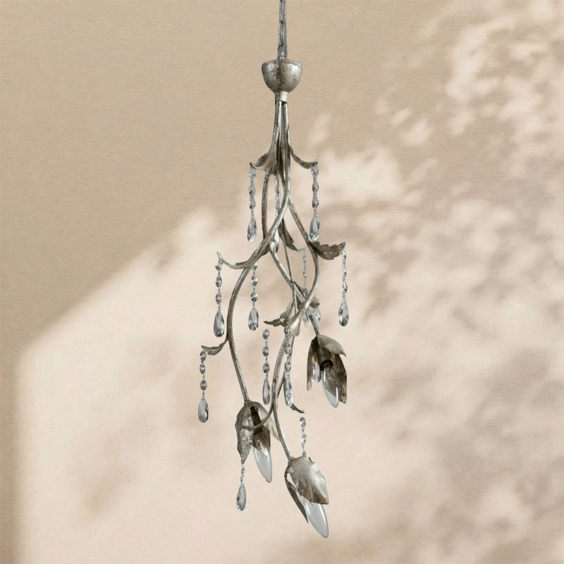 Gothic Viticcio Pendant 28- Silver