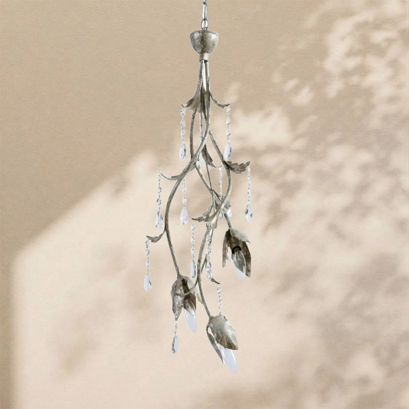 Gothic Viticcio Pendant 28- Silver