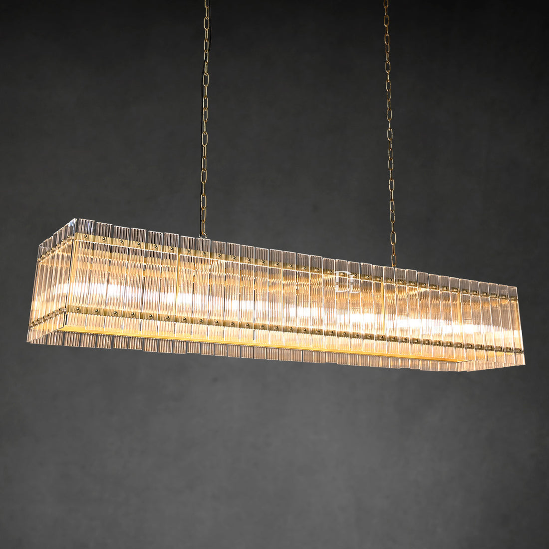 San Marco Rectangular Chandelier 72"