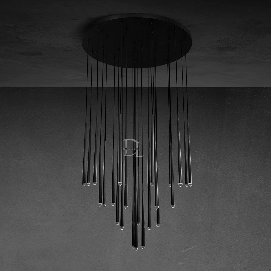 Aquitaine Round Chandelier 48"