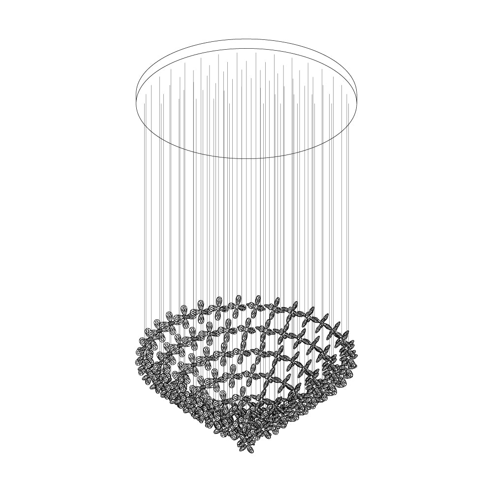 Floating Butterfly Chandelier