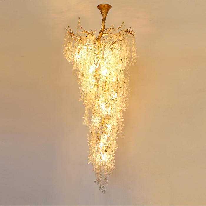 Marais Blossom Petal Detail Grand Staircase Chandelier