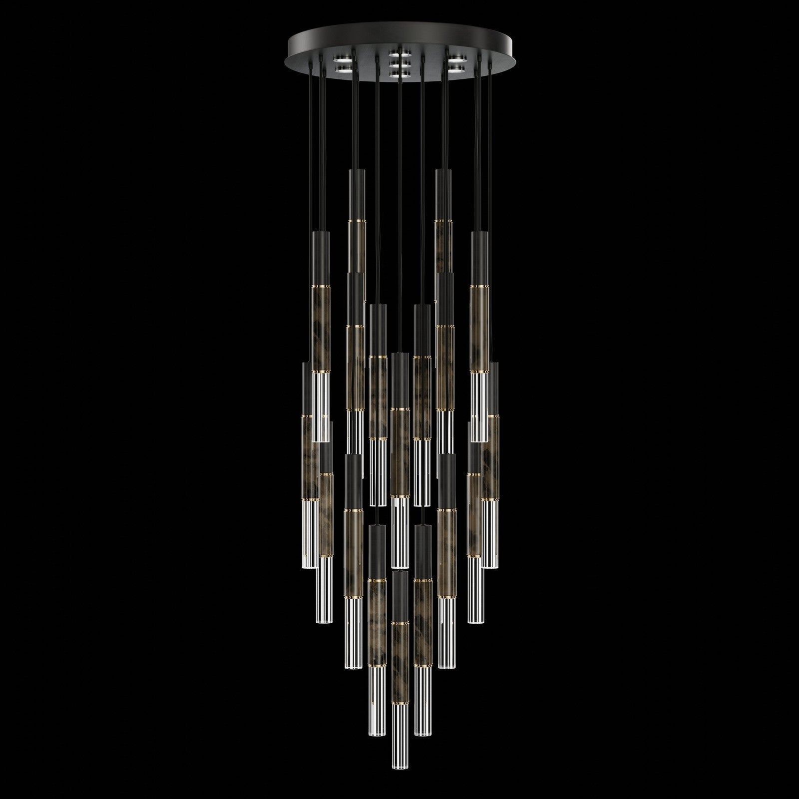 Antonia 31"W Round Pendant