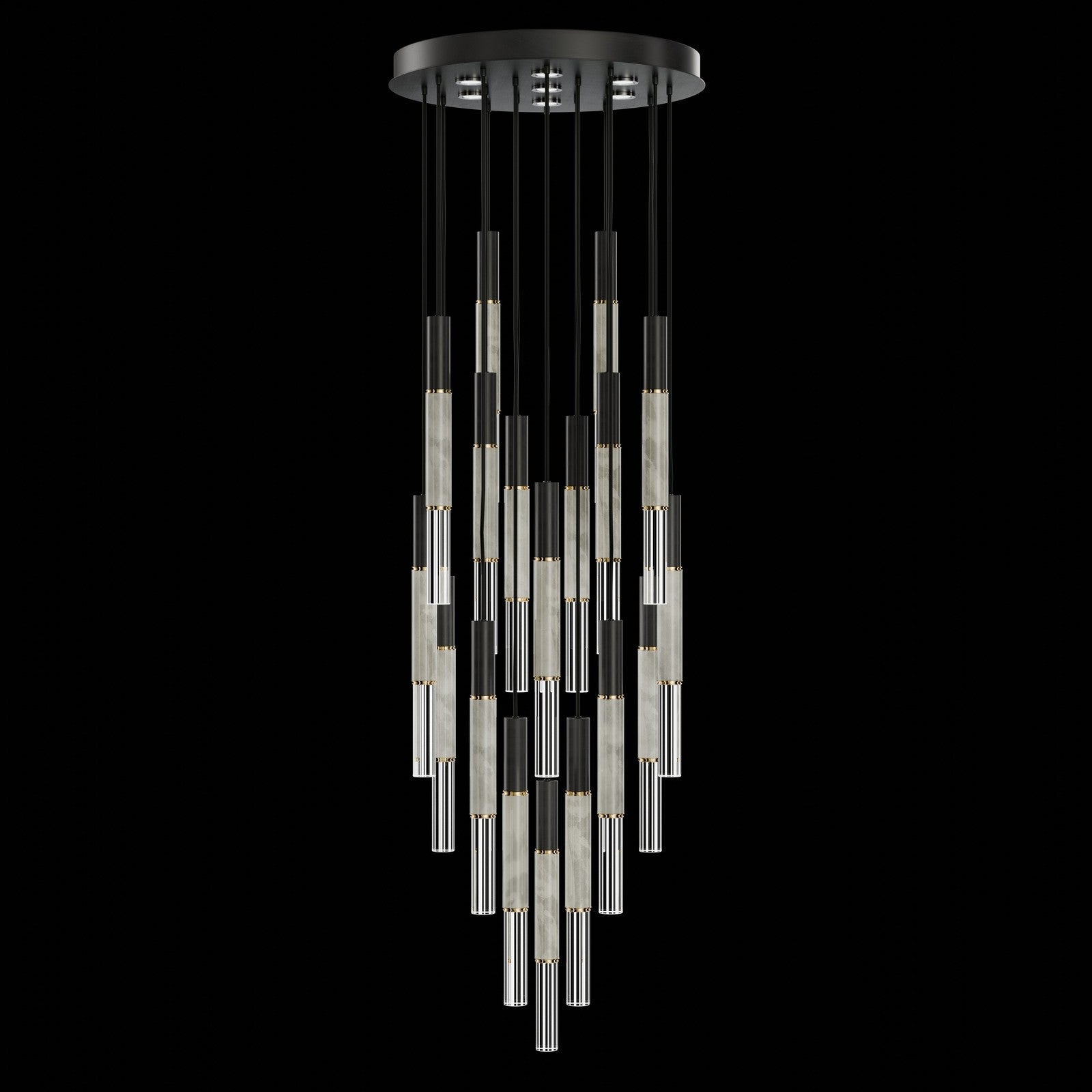 Antonia 31"W Round Pendant