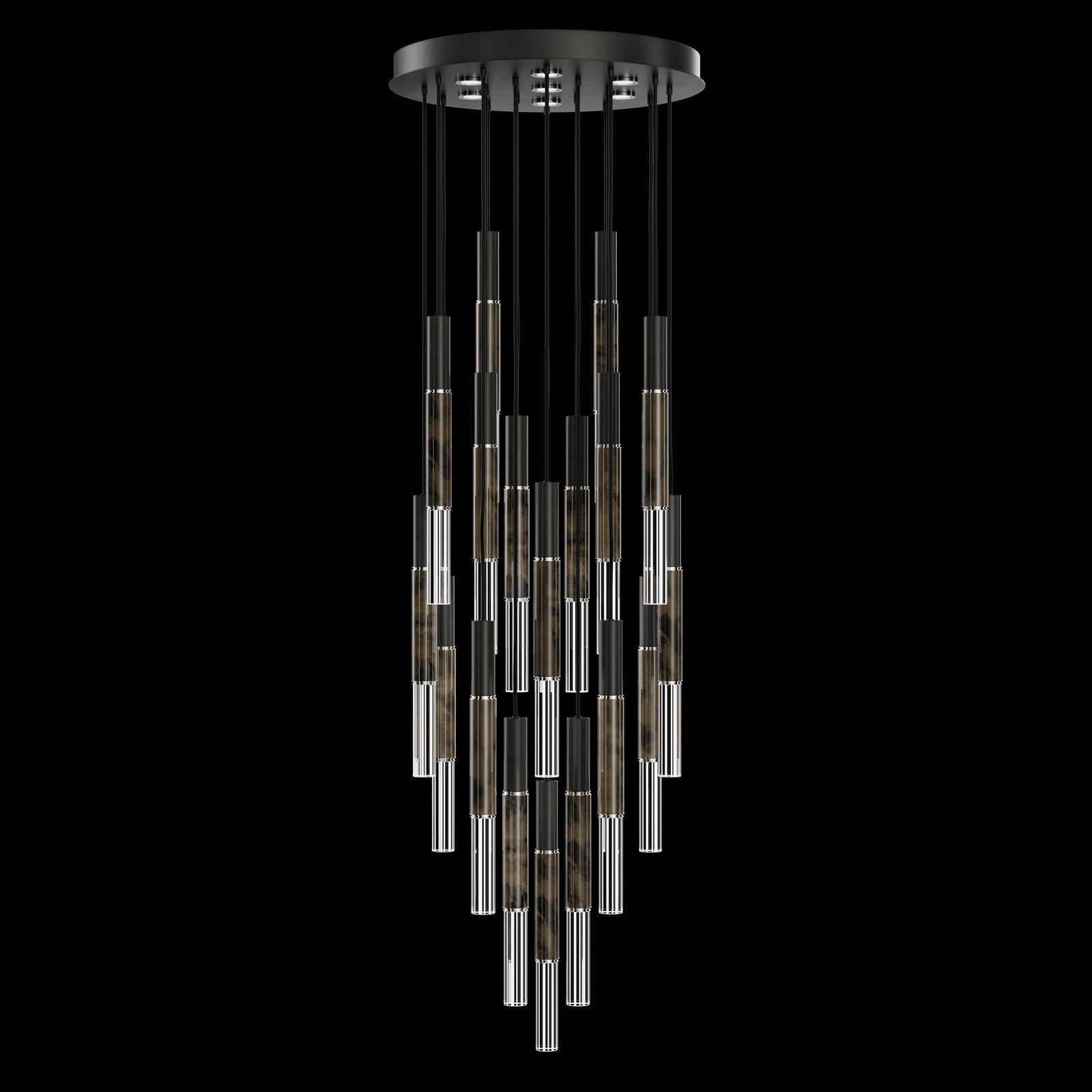 Antonia 31"W Round Pendant