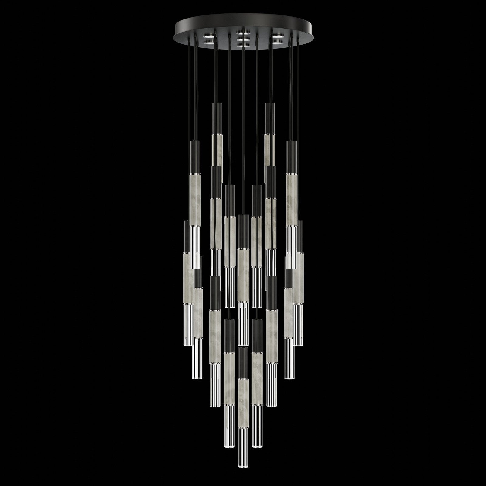 Antonia 31"W Round Pendant