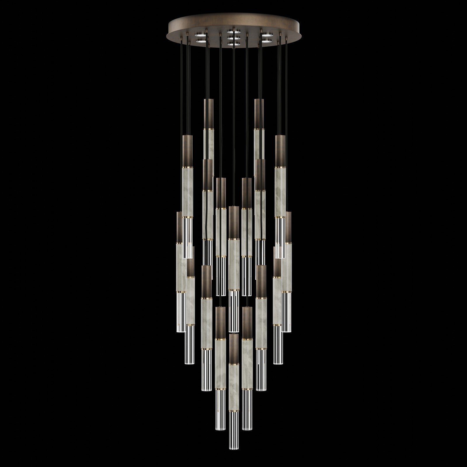 Antonia 31"W Round Pendant