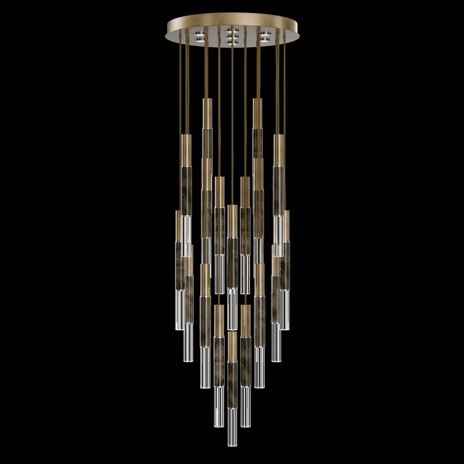 Antonia 31"W Round Pendant