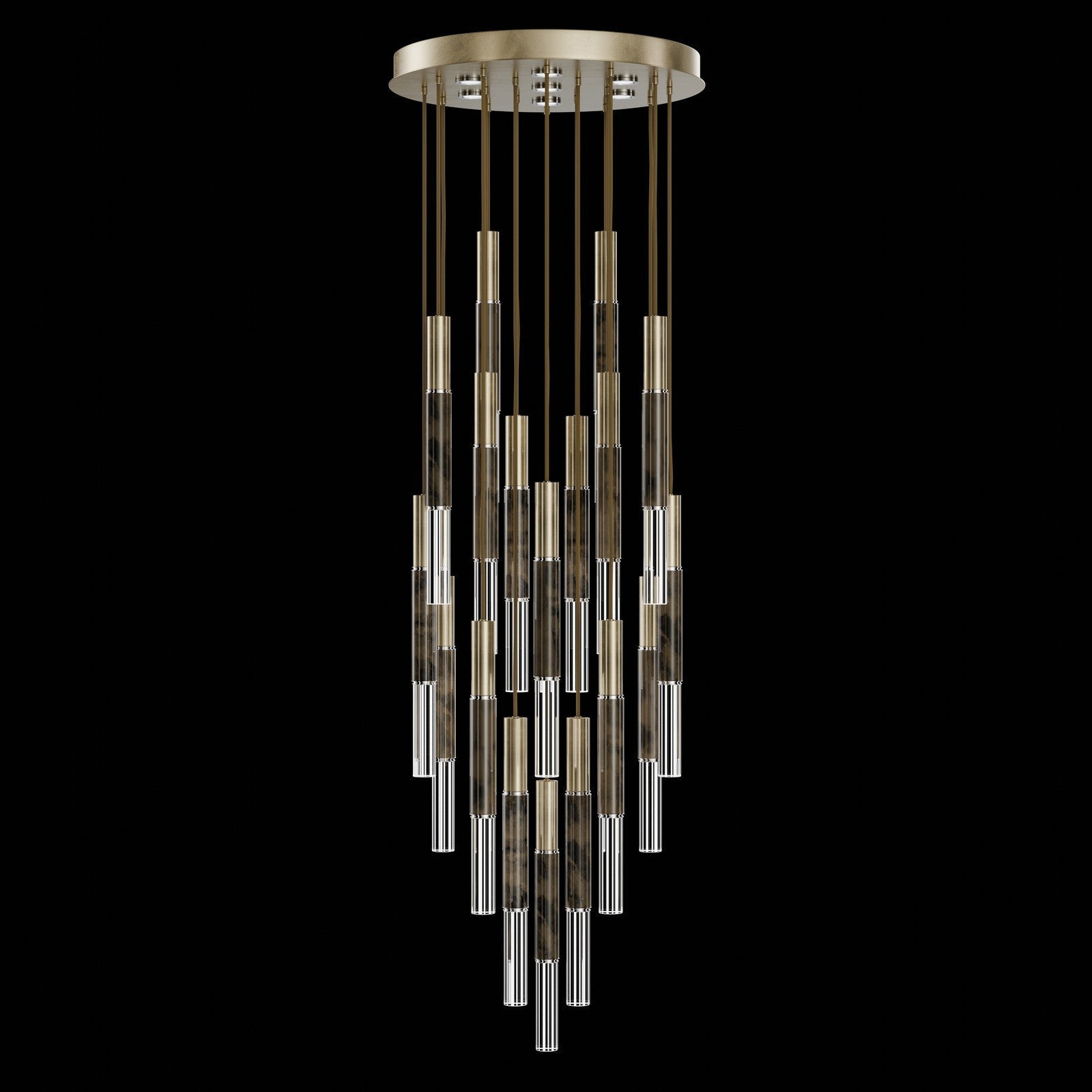 Antonia 31"W Round Pendant