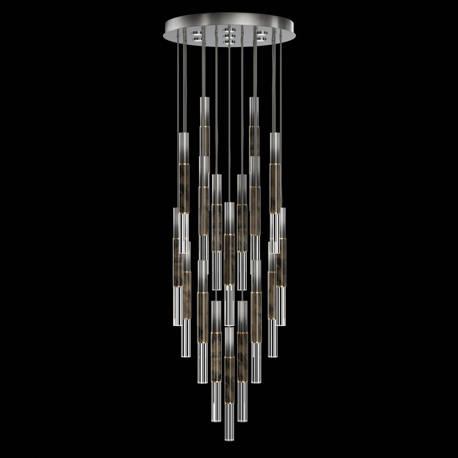 Antonia 31"W Round Pendant