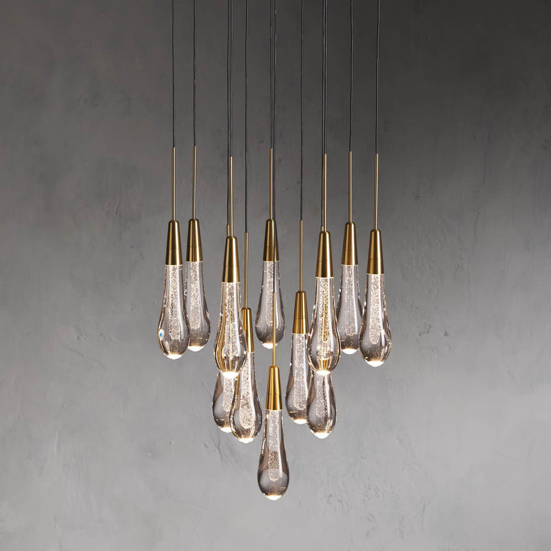 Soratai Modern Round Chandelier 17" 24" 36" 58"