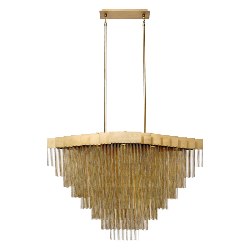 Bloomfield LED Chandelier Gold