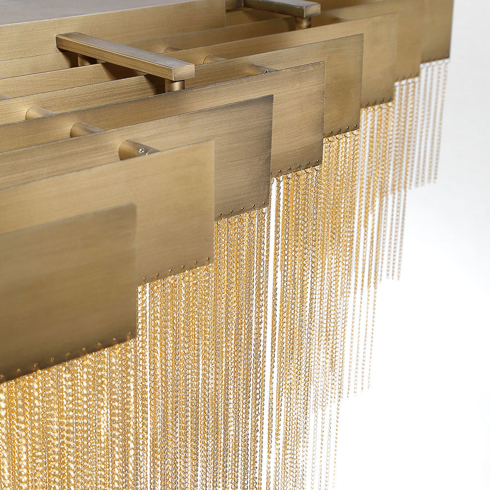 Bloomfield LED Chandelier Gold