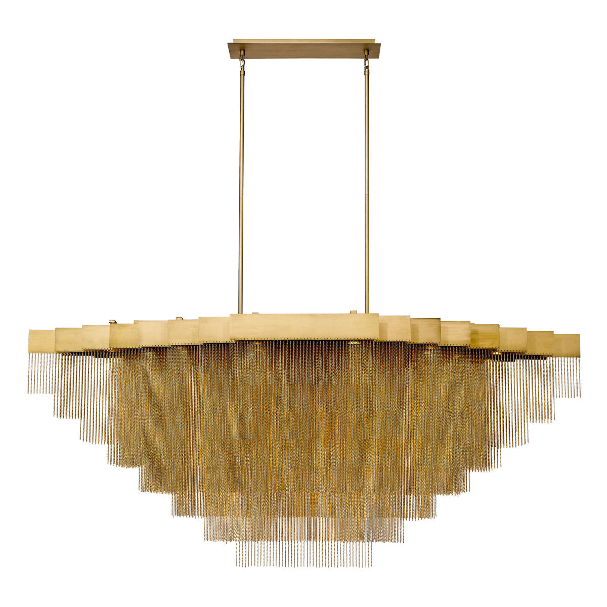 Bloomfield LED Chandelier Gold
