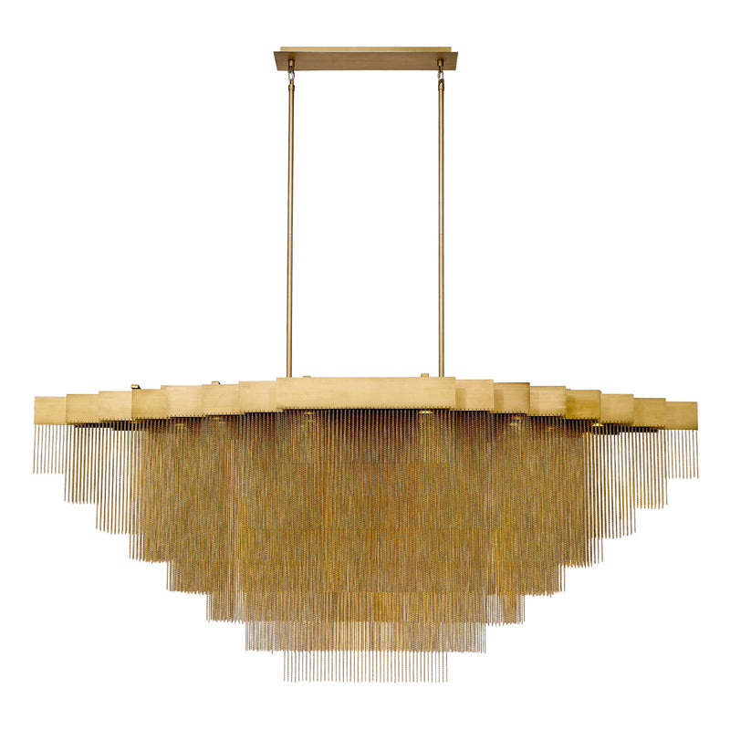 Bloomfield LED Chandelier Gold