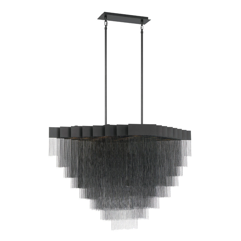 Bloomfield LED Chandelier Black