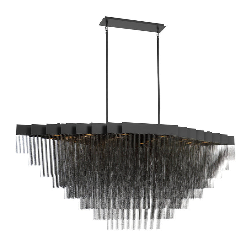 Bloomfield LED Chandelier Black