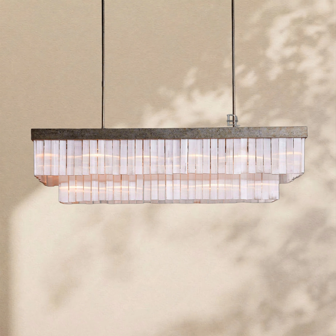 Adam Large Rectangular Chandelier