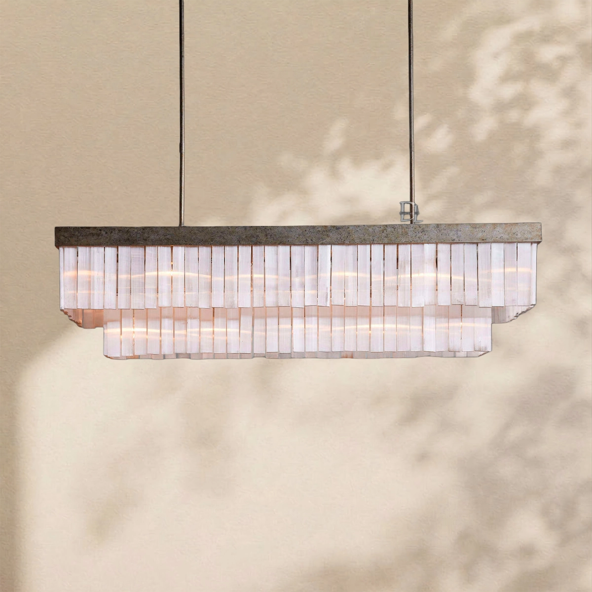 Adam Large Rectangular Chandelier