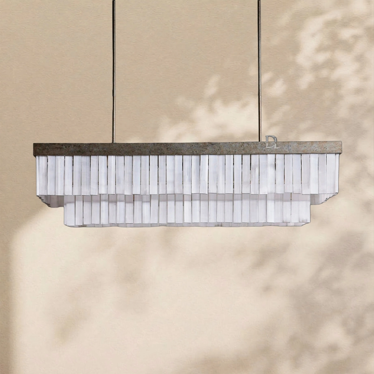 Adam Large Rectangular Chandelier