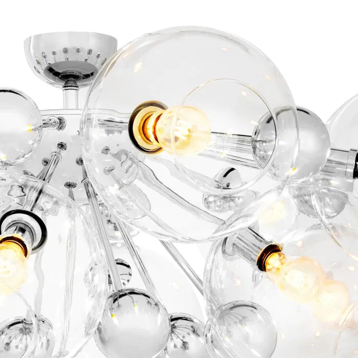 Decor Ceiling Lamp- Nickel