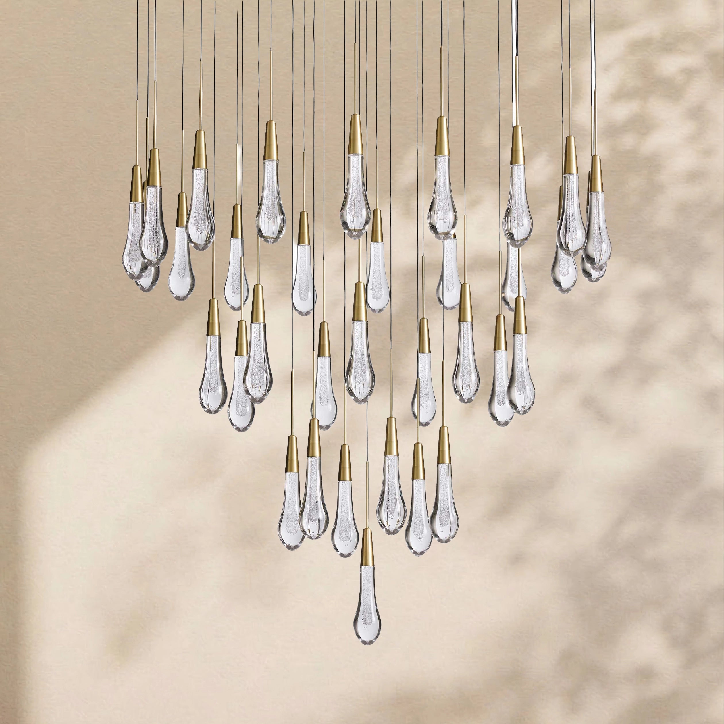 Soratai Modern Round Chandelier 17" 24" 36" 58"
