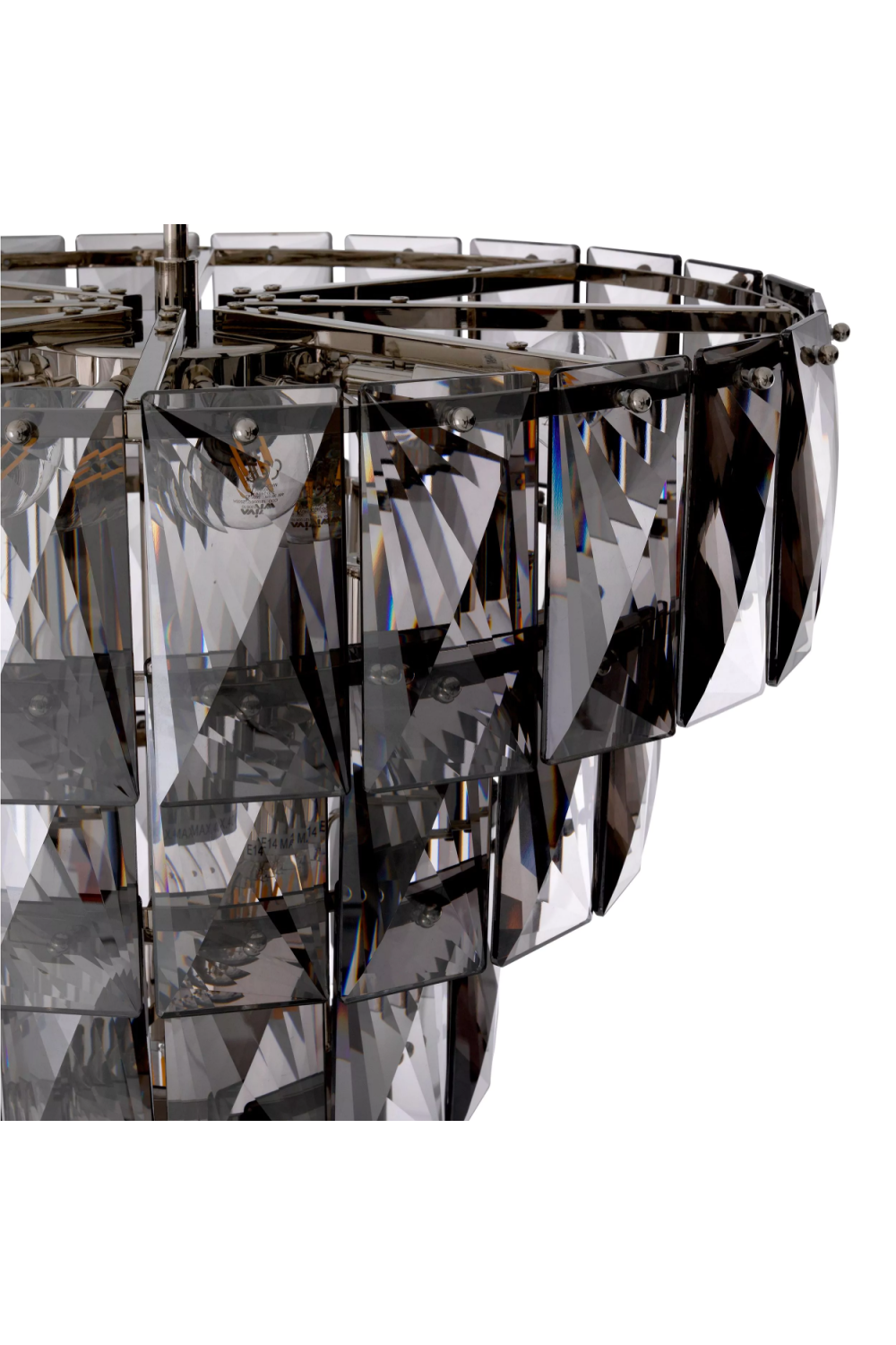 Glass Layered Chandelier S