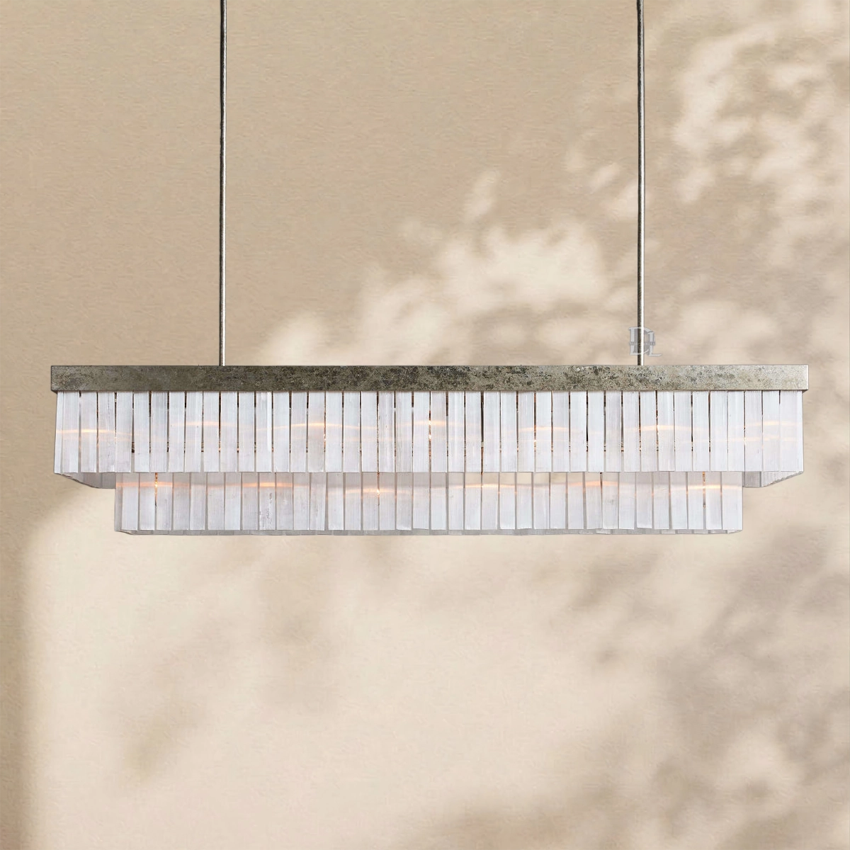 Adam Large Rectangular Chandelier