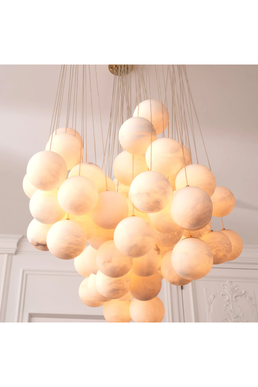 Sphinx Clustered Alabaster Chandelier