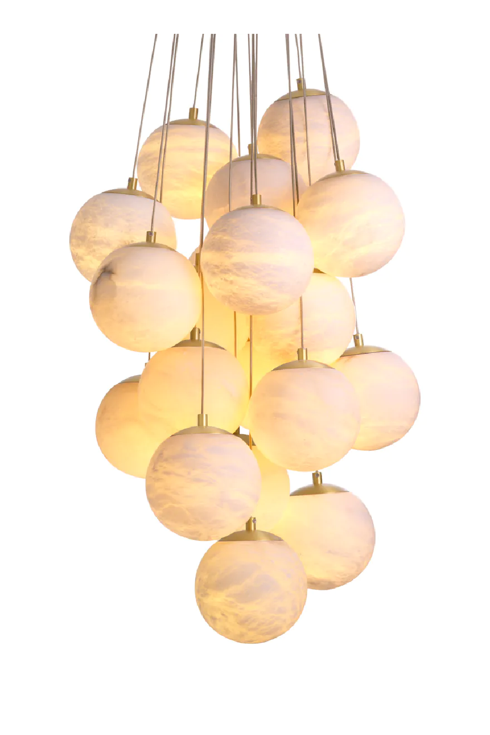 Sphinx Clustered Alabaster Chandelier