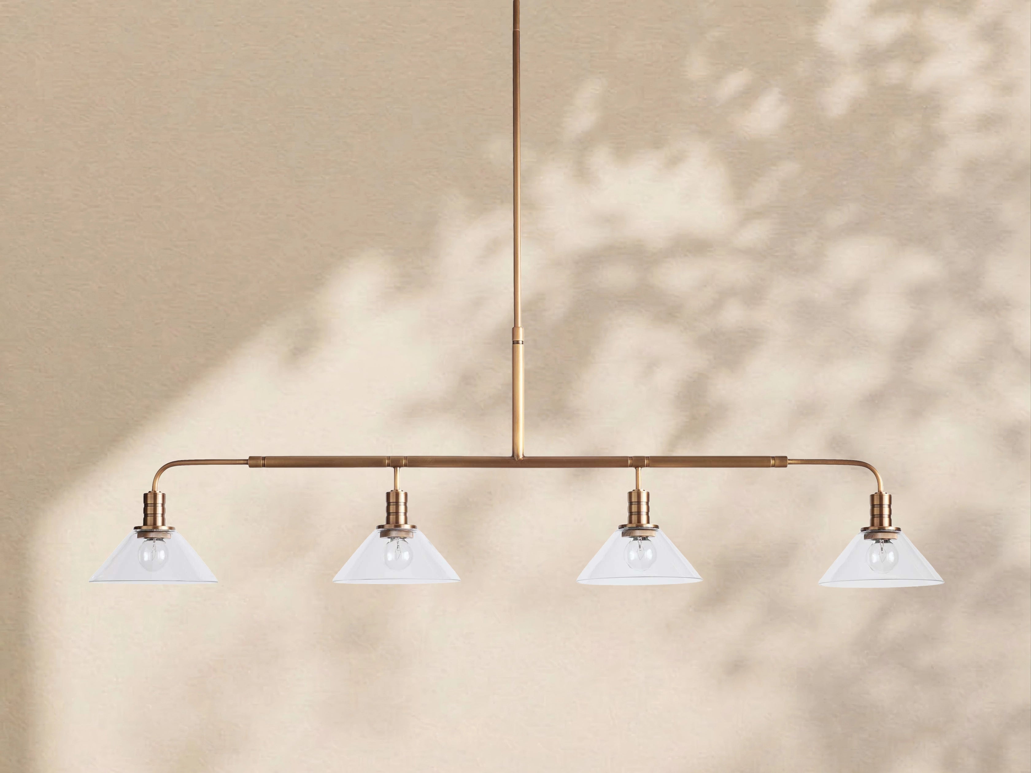 Theriond Cone Cluster Linear Chandelier