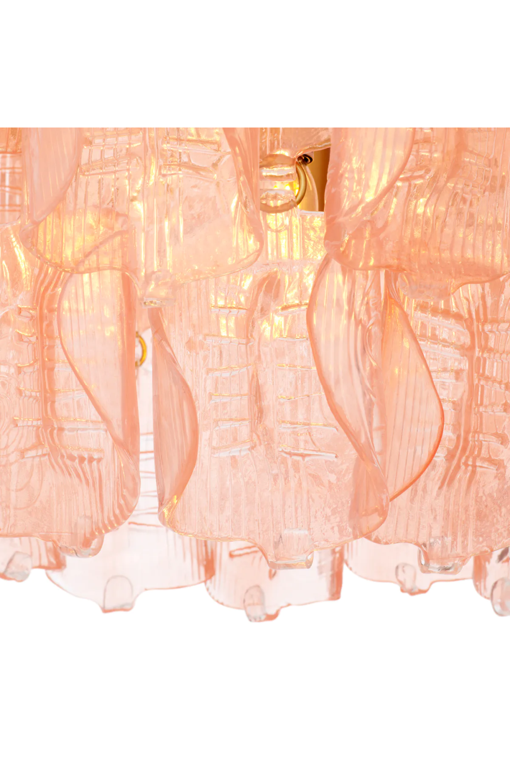 Solange Tiered Handmade Glass Chandelier