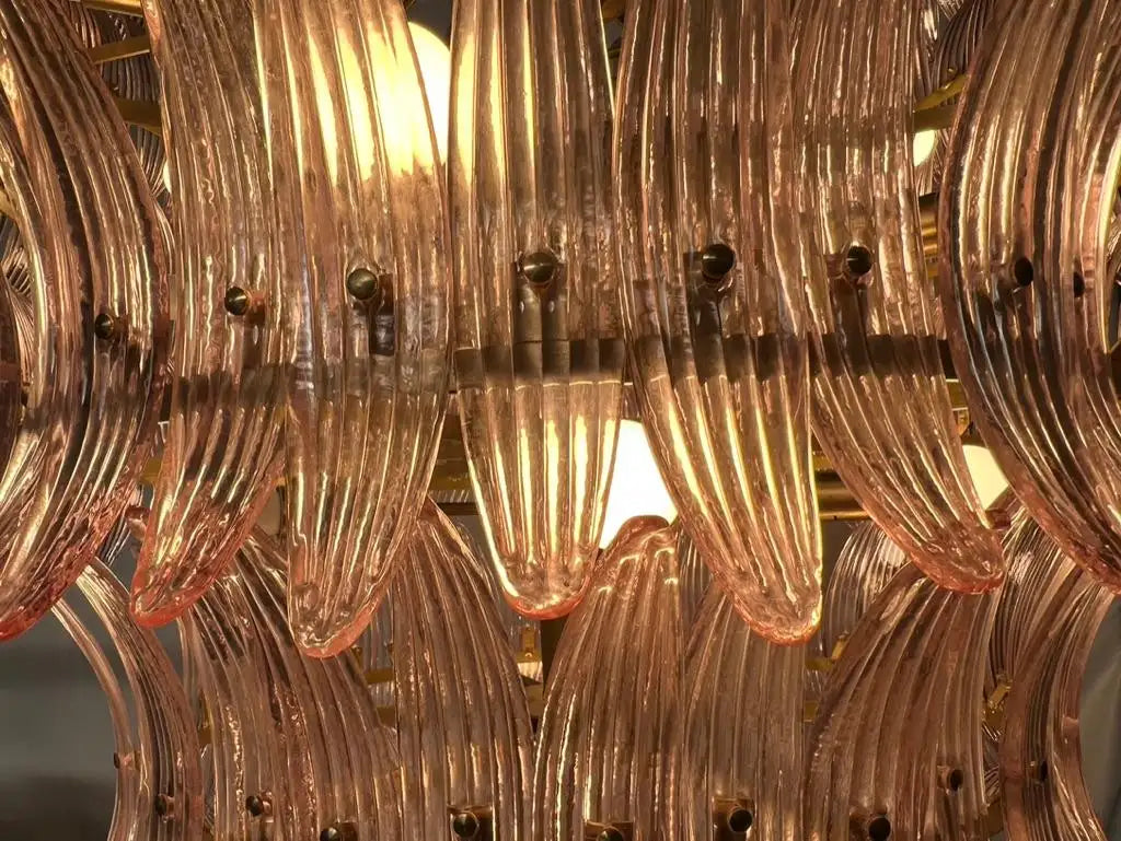 Giant Royal Palmette Murano Chandelier