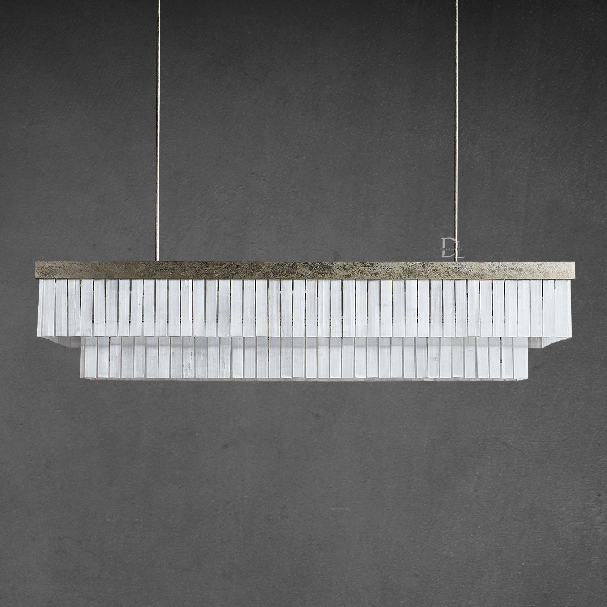 Adam Large Rectangular Chandelier