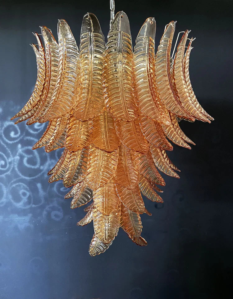 Felci Murano Glass Chandelier