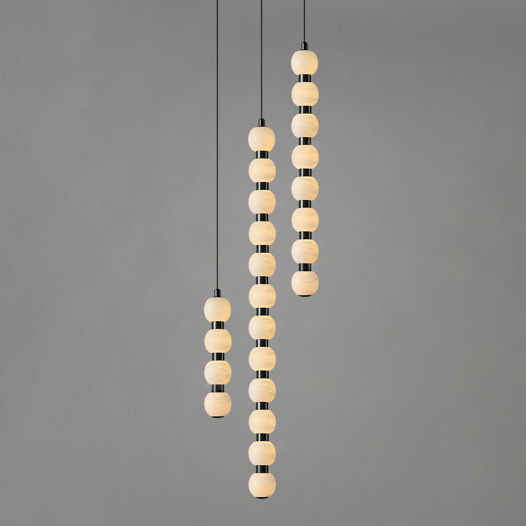 Orbique Alabaster Pendant Lamp